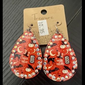 Metal Halloween earrings